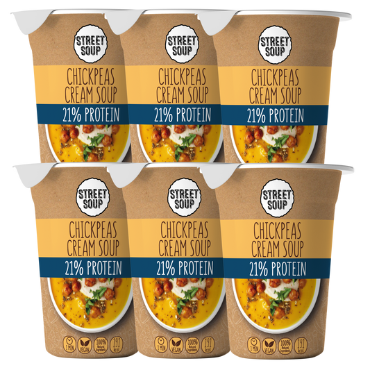 SET OF 6 CHICKPEAS SOUP-TO-GO 50 G