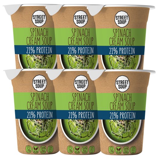 SET OF 6 SPINACH SOUP-TO-GO 50 G